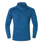 NEW Sport Men Quick Dry T-shirt Long Sleeve Sport Top Sportswear Men Fitness Outdoor Running Mountaineer Clothing Training Shirt