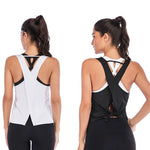 Fitness Clothing Yoga Shirts Women Backless Gym Tops Athletic Sports Workout Fitness Vest Activewear Women Sleeveless Shirts