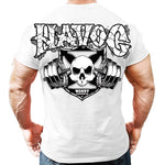 Printed Running T Shirt Men Cotton Sport Gym Shirt Men Fitness Top Workout Clothing Sportswear Jogging Training Sports Tshirt