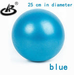 25cm PVC Mini Yoga Ball Physical Fitness Gym Balls for Appliance Exercise Balance Ball Home Trainer Pods Pilates CrossFit