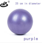 25cm PVC Mini Yoga Ball Physical Fitness Gym Balls for Appliance Exercise Balance Ball Home Trainer Pods Pilates CrossFit