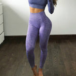 High Waisted Yoga Pants Gym Seamless Leggings Exercise Tights Women Pant Gym Leggings Fitness Yoga Running Sports Clothing    09