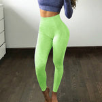 High Waisted Yoga Pants Gym Seamless Leggings Exercise Tights Women Pant Gym Leggings Fitness Yoga Running Sports Clothing    09