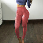 High Waisted Yoga Pants Gym Seamless Leggings Exercise Tights Women Pant Gym Leggings Fitness Yoga Running Sports Clothing    09