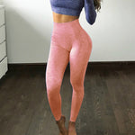 High Waisted Yoga Pants Gym Seamless Leggings Exercise Tights Women Pant Gym Leggings Fitness Yoga Running Sports Clothing    09
