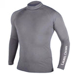 Men Gyms Fitness T-shirt Compression Skinny Bodybuilding t shirt Muscle autumn Male Casual Workout Tee Tops Brand Clothing