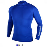 Men Gyms Fitness T-shirt Compression Skinny Bodybuilding t shirt Muscle autumn Male Casual Workout Tee Tops Brand Clothing
