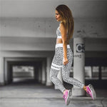 2 Piece Womens Yoga Suit Femme Workout Sports Bra and Leggings Set Sports Wear for Women Gym Clothing Athletic Fitness Tracksuit