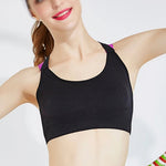 Woman Cross Yoga Sports Bra Crop Sport Top Female Fitness Bh Tops Women Wear For Gym Bras Women's Brassiere Active Clothing