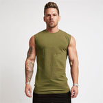 2019 Gyms Workout Sleeveless Shirt Tank Top Men Bodybuilding Clothing Fitness Mens Sportwear Vests Muscle Men Tank Tops
