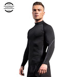 Winter Quick Dry Sport Shirt man Running Fitness Tight T-shirt rashgard Basketball Jersey Sportswear Demix compression Gym shirt
