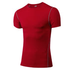 Winter Quick Dry Sport Shirt man Running Fitness Tight T-shirt rashgard Basketball Jersey Sportswear Demix compression Gym shirt