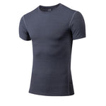 Winter Quick Dry Sport Shirt man Running Fitness Tight T-shirt rashgard Basketball Jersey Sportswear Demix compression Gym shirt