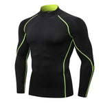 Winter Quick Dry Sport Shirt man Running Fitness Tight T-shirt rashgard Basketball Jersey Sportswear Demix compression Gym shirt