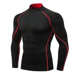 Winter Quick Dry Sport Shirt man Running Fitness Tight T-shirt rashgard Basketball Jersey Sportswear Demix compression Gym shirt