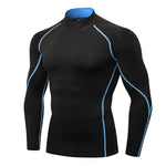 Winter Quick Dry Sport Shirt man Running Fitness Tight T-shirt rashgard Basketball Jersey Sportswear Demix compression Gym shirt