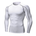 Winter Quick Dry Sport Shirt man Running Fitness Tight T-shirt rashgard Basketball Jersey Sportswear Demix compression Gym shirt