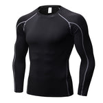 Winter Quick Dry Sport Shirt man Running Fitness Tight T-shirt rashgard Basketball Jersey Sportswear Demix compression Gym shirt