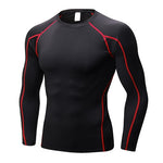 Winter Quick Dry Sport Shirt man Running Fitness Tight T-shirt rashgard Basketball Jersey Sportswear Demix compression Gym shirt