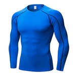 Winter Quick Dry Sport Shirt man Running Fitness Tight T-shirt rashgard Basketball Jersey Sportswear Demix compression Gym shirt