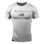 2019 Men Camouflage Sport Training Cotton T-shirt Short Sleeve Male Casual Man Gym Running Fitness Slim Tees Tops Clothing