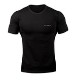 2019 Men Camouflage Sport Training Cotton T-shirt Short Sleeve Male Casual Man Gym Running Fitness Slim Tees Tops Clothing