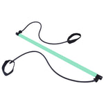 Pilates Exercise Stick Toning Bar Fitness Home Women Yoga Gym Workout Body Abdominal Resistance Bands Rope Puller Drop shipping