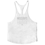 Muscleguys Liftwear Sleeveless Shirt with hoody Brand gyms Clothing Fitness Men Bodybuilding stringer tank tops Hoodies singlets