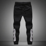 Printemps été hommes pantalons mode pantalon de survêtement maigre hommes Joggers rayé mince ajusté pantalons gymnases vêtements grande taille 5XL Harem pantalon
