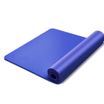 183cm * 61cm NBR esterilla de Yoga suave para principiantes antideslizante esterilla de Yoga para Pilates gimnasio en casa Yoga Fitness almohadilla para exteriores